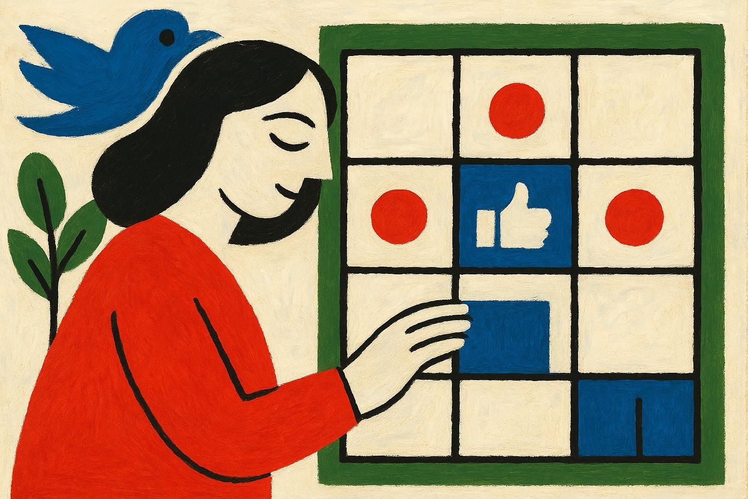 Social Media Posting Schedule Template (Free): Weekly Grid